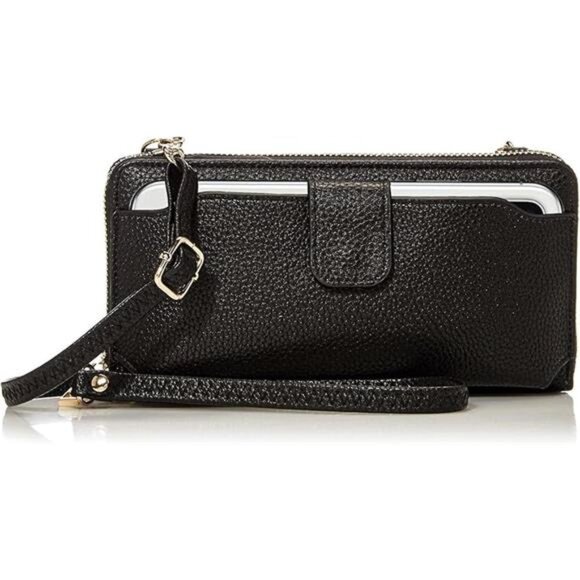 Women's Crossbody Bags Purse with Cell Phone Holder Wristlet Wallet - Picture 7 of 7